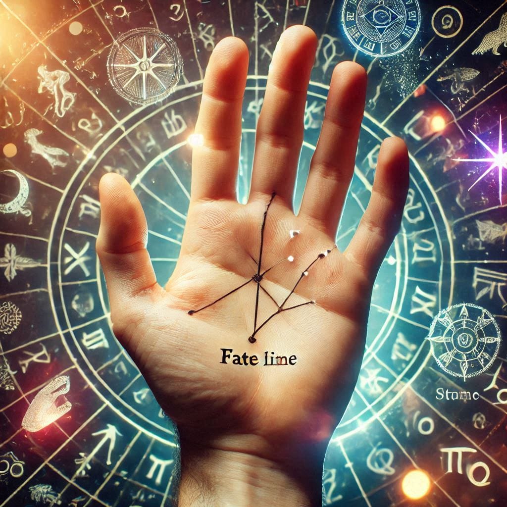 Fate Line - From Venus, Life Line, No Fate Line, Segmented