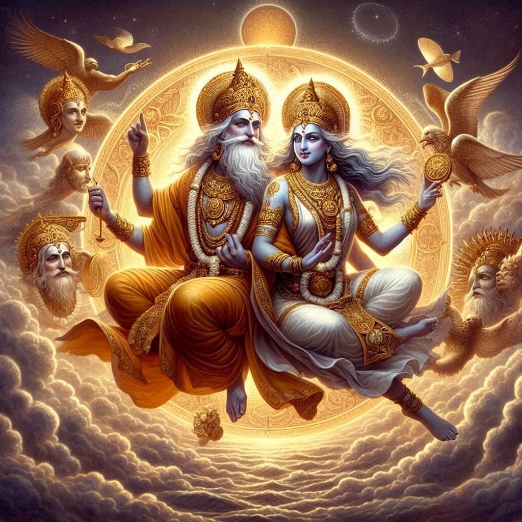 Veda - Dyaus and Prithivi: The Ancient Celestial Couple of the Vedas