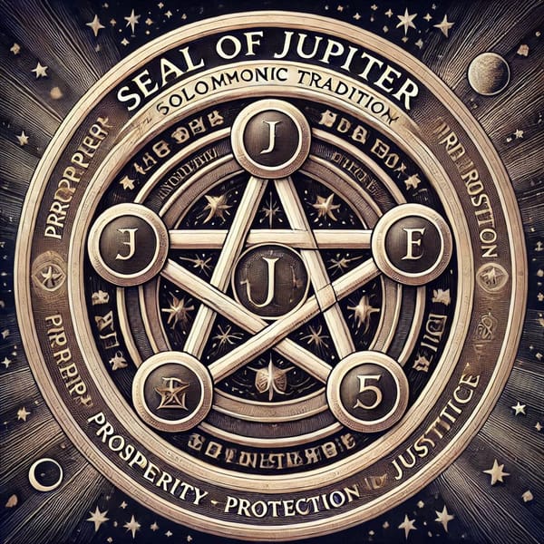 Seal of Jupiter  - The Seven Pentacles