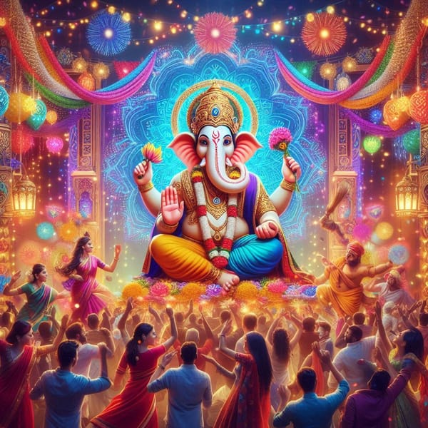 The Story of Ganesh Chaturthi: The Birth and Blessings of Lord Ganesha