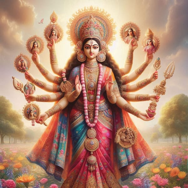 The Story of Durga Saptashati: The Divine Triumph of Goddess Durga