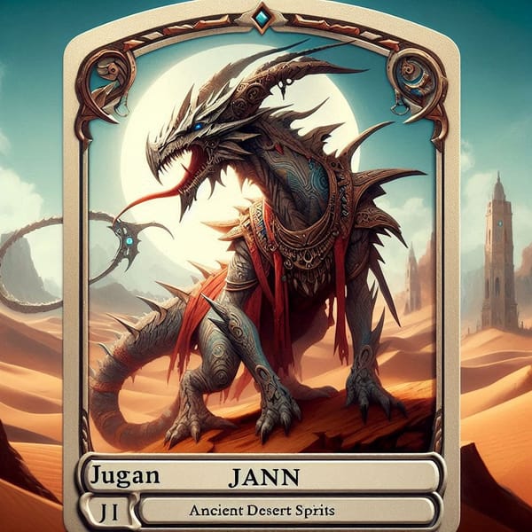 Jann: The Primordial Jinn of the Desert
