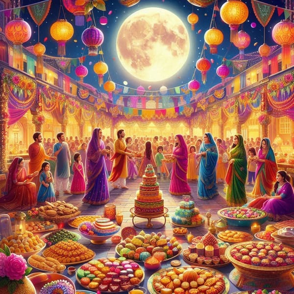 The Story of Lakshmi Vrat Katha (Kojagari Purnima)