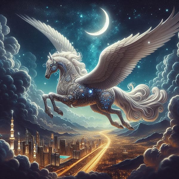 Buraq: The Celestial Steed of Islamic Tradition