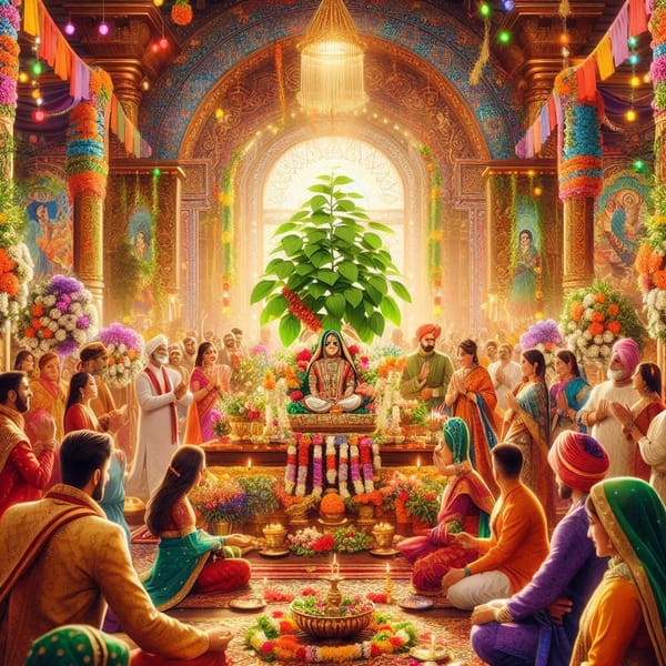 The Story of Tulsi Vivah: The Sacred Marriage of Tulsi and Vishnu