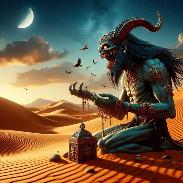 The Ghoul: The Flesh-Eating Jinn of the Desert