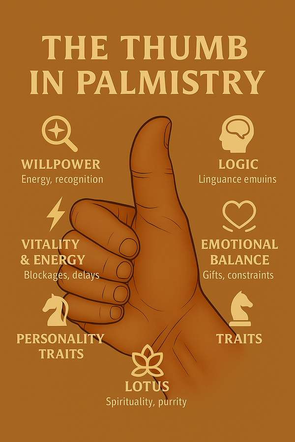 The Thumb in Palmistry: Unlocking Its Power and Secrets
